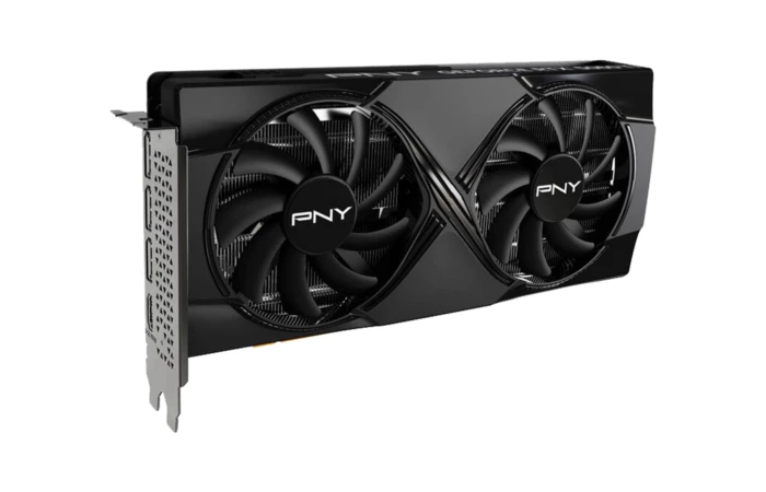 PNY GeForce RTX 5060 Ti 16GB Dual Fan Overclocked Graphics Card | PCI Express 5.0 x16 | 2407MHz Boost Clock | 16GB GDDR7 (128-bit, 28 Gbps, 448 GB/s) | 4608 CUDA Cores | HDMI 2.1b & 3x DisplayPort 2.1b - Image 3