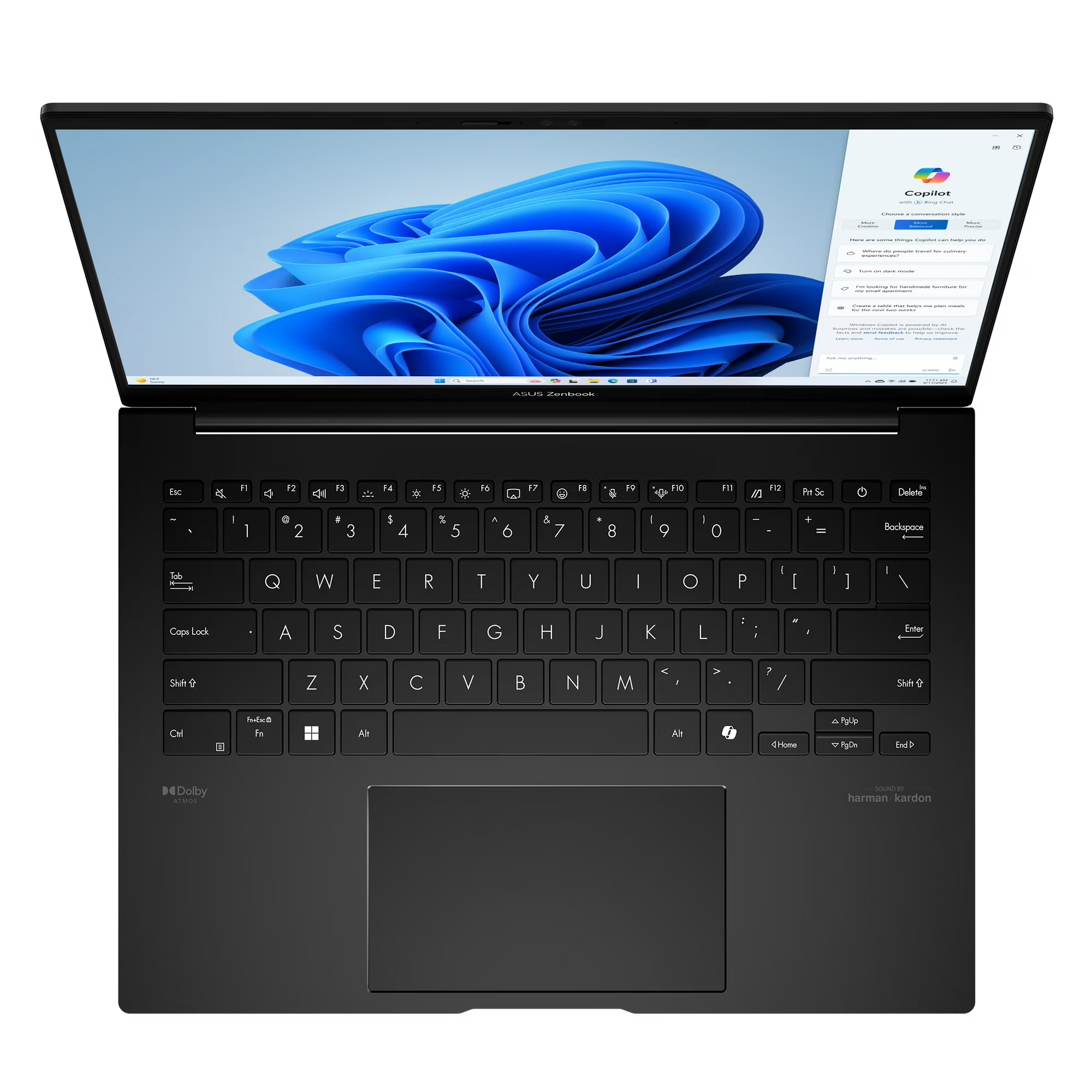 ASUS ZenBook 14 OLED Laptop | AMD Ryzen 7 8840HS | 16GB RAM | 512GB SSD | 14" WUXGA OLED Touch Display | 75WHrs Battery | Backlit Keyboard | Windows 11 | Jade Black - Image 4