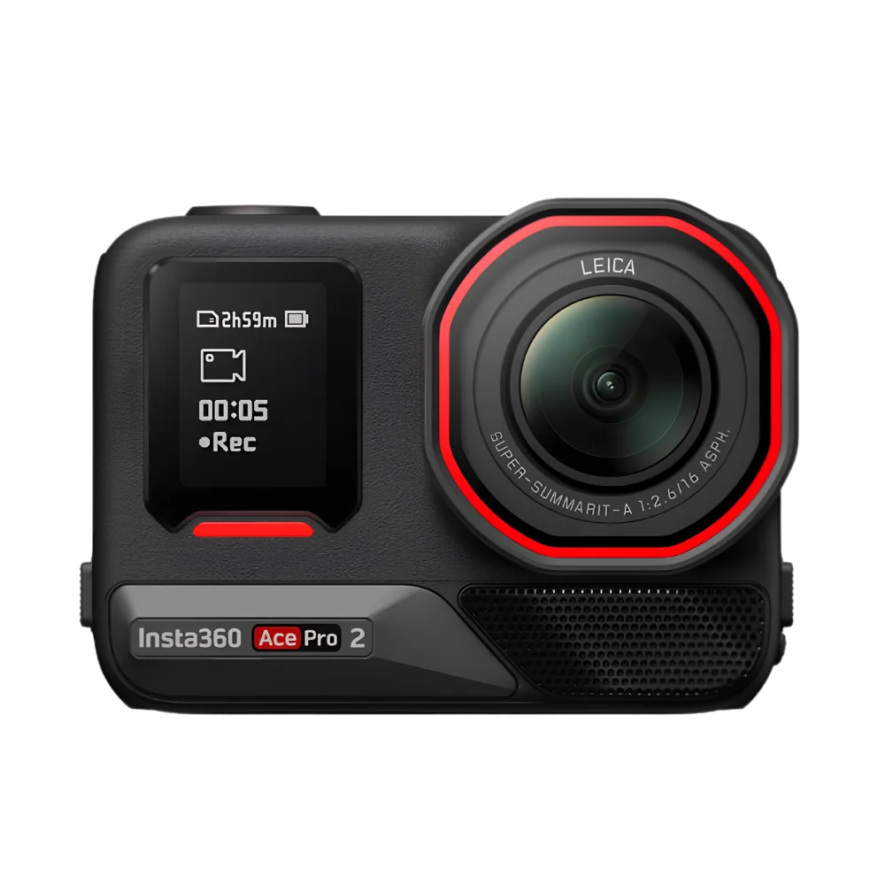 Insta360 Ace Pro 2 Videography Bundle Limited Edition | 8K Action Camera | 1/1.3-inch Sensor | Leica Lens | 4K 120fps | 2.5-inch Flip Touchscreen | Active HDR | FlowState Stabilization | Waterproof Design - Image 2