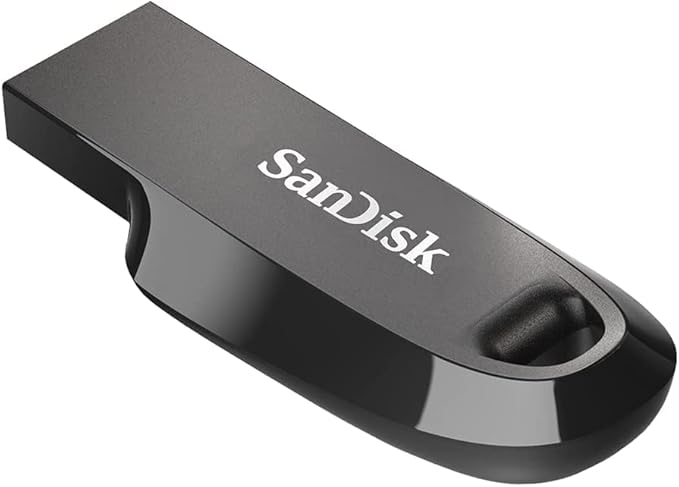 SanDisk Ultra Curve USB 3.2 Gen 1 Flash Drive | 32GB/64GB/128GB/256GB | Up to 100MB/s Read | Capless Retractable Design | Keyring Loop | RescuePRO Deluxe Recovery Software - Image 6