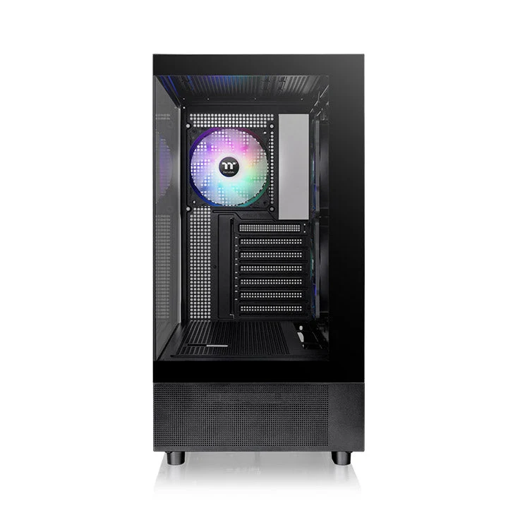 Thermaltake View 270 Plus TG ARGB Mid-Tower PC Case | Tempered Glass Panels | 3× ARGB Fans | ATX/Micro-ATX/Mini-ITX Support | High-Airflow Design | 360mm Radiator Support - Image 2