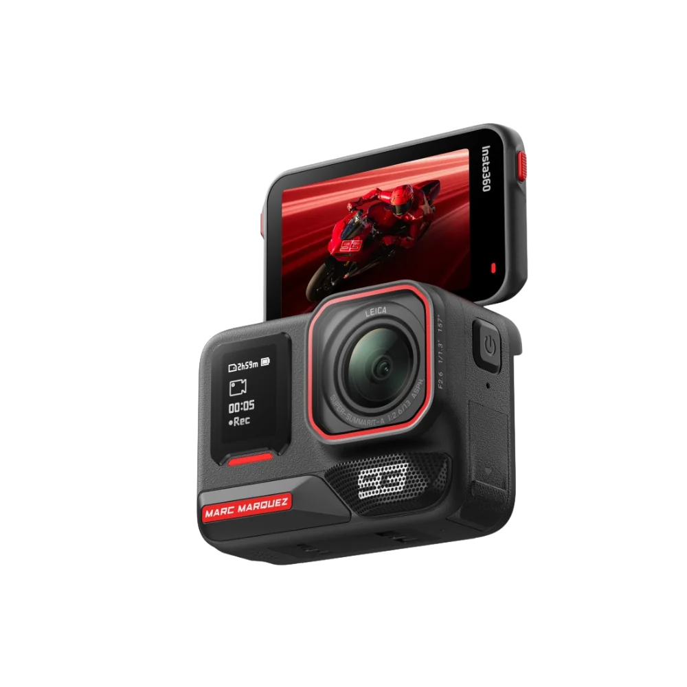 Insta360 Ace Pro 2 MM93 Edition | 8K Action Camera | 1/1.3-inch Sensor | Leica Lens | 4K 120fps | 2.5-inch Flip Touchscreen | Active HDR | FlowState Stabilization | Waterproof Design | Marc Marquez Edition - Image 2