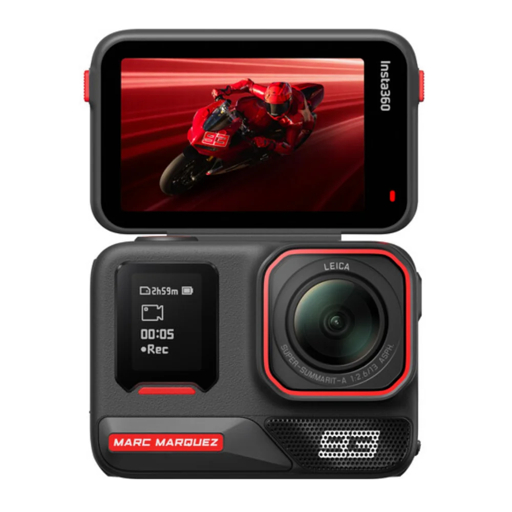 Insta360 Ace Pro 2 MM93 Edition | 8K Action Camera | 1/1.3-inch Sensor | Leica Lens | 4K 120fps | 2.5-inch Flip Touchscreen | Active HDR | FlowState Stabilization | Waterproof Design | Marc Marquez Edition - Image 3
