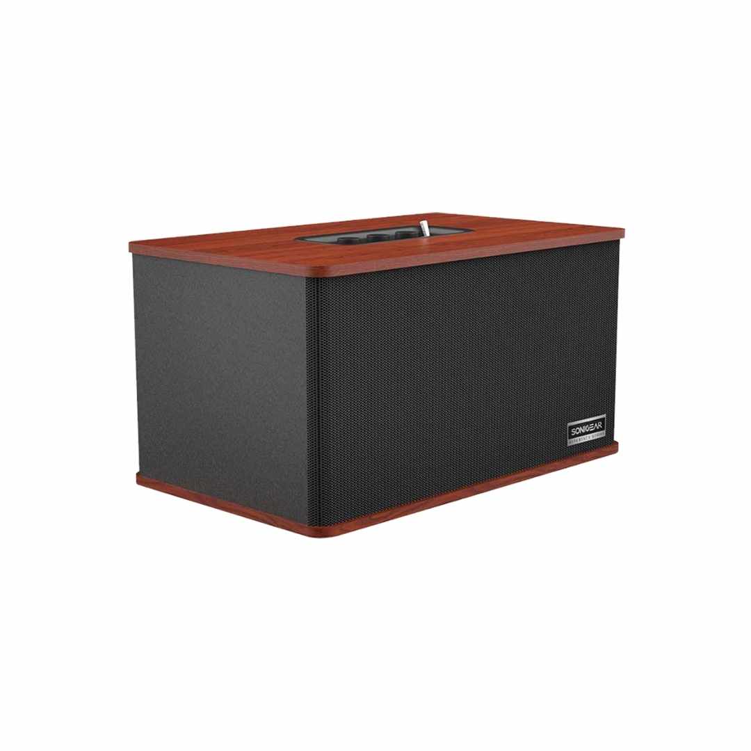 SonicGear StudioBox 2HD Bluetooth Speaker | 70W RMS Hi-Fi Bookshelf Speaker with Optical Input | 4" Full-Range Driver | 40Hz-20kHz Frequency Response | Bluetooth 5.0 - Image 2