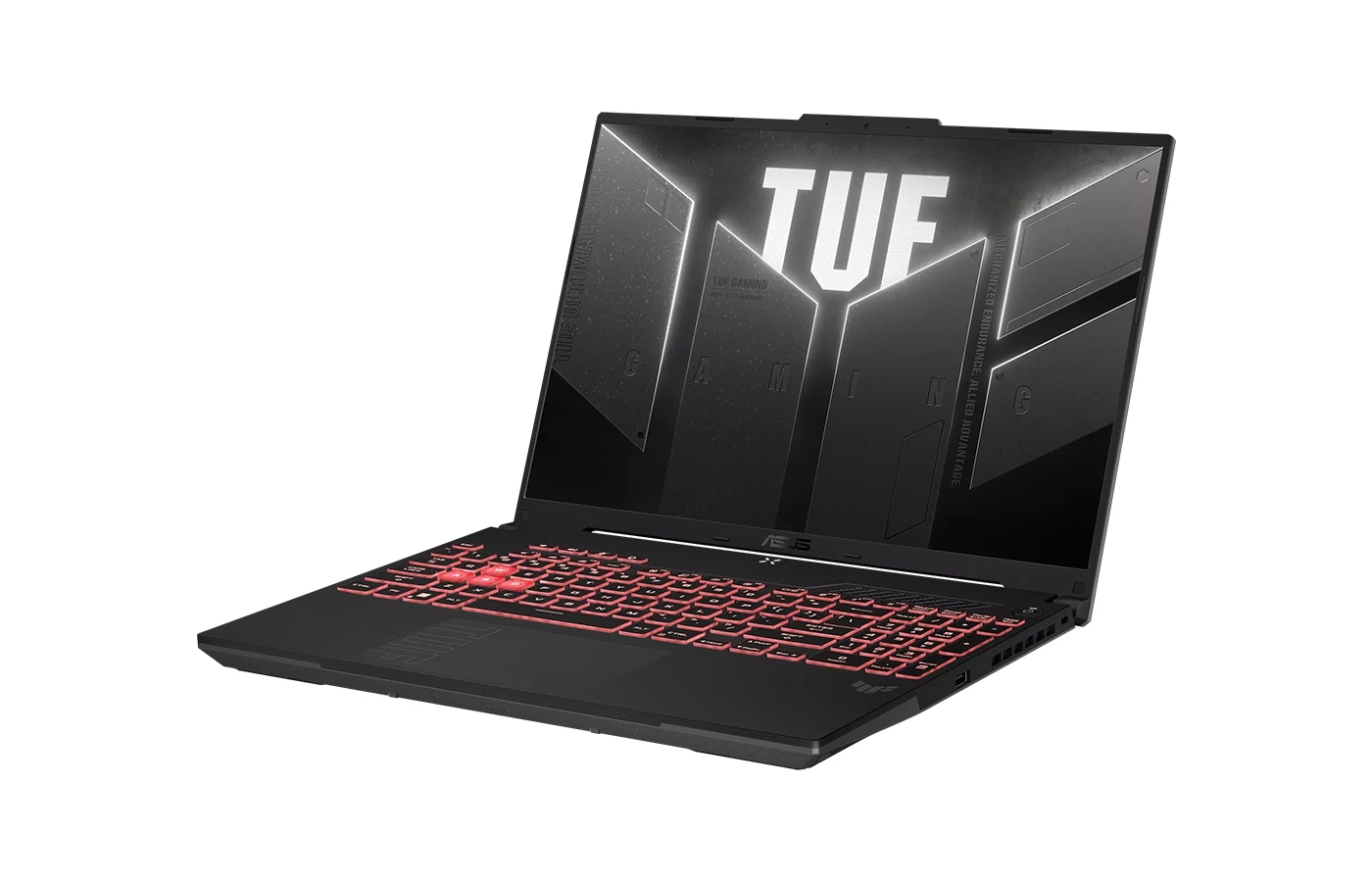 ASUS TUF Gaming A16 FA607NUQ | AMD Ryzen 7 170 | 16GB RAM | 512GB SSD | NVIDIA GeForce RTX 4050 6GB | 16-inch FHD+ 144Hz IPS Display | Wi-Fi 6 | 1-Zone RGB Keyboard | 1 Year Warranty - Image 4