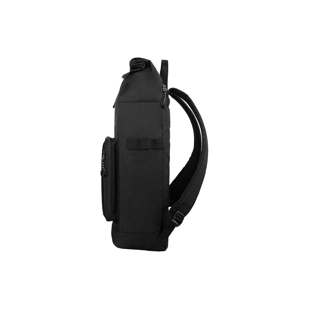 ASUS TUF Gaming VP4700 17" Laptop Backpack | Water-Repellent Ripstop Polyester | Lightweight 0.62kg | Military-Inspired Design | Dual Front Pockets | Roll-Top Closure | For 17" Laptops | Black - Image 5