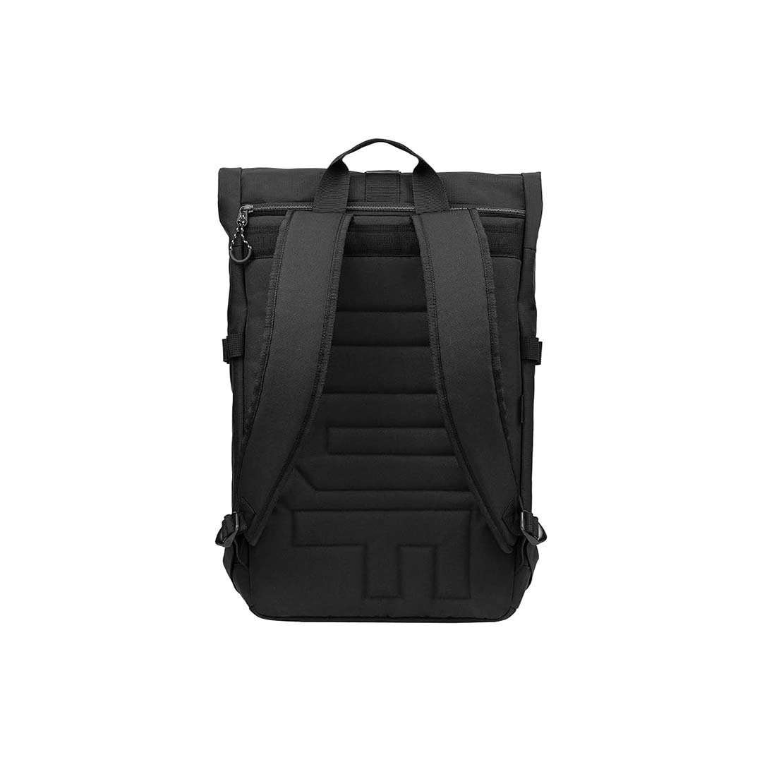 ASUS TUF Gaming VP4700 17" Laptop Backpack | Water-Repellent Ripstop Polyester | Lightweight 0.62kg | Military-Inspired Design | Dual Front Pockets | Roll-Top Closure | For 17" Laptops | Black - Image 2