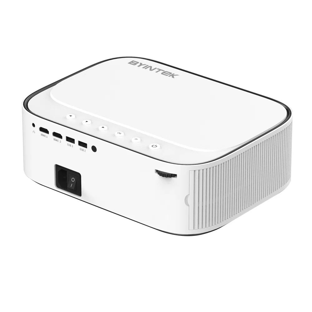 BYINTEK K45 Smart LCD Projector | Native Full HD 1080p | 700 ANSI Lumens | Android 9.0 OS | 1GB/32GB Storage | Auto Focus | 30,000 Hour LED Lamp - Image 2