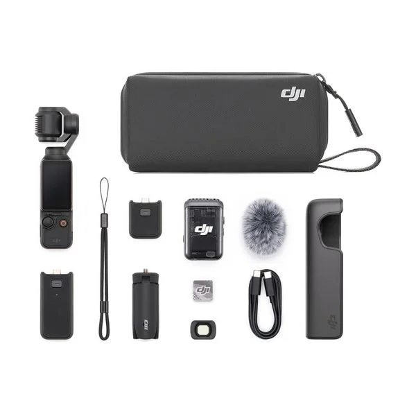 DJI Osmo Pocket 3 Creator Combo | Standard Pack | 1″ CMOS Sensor | 4K UHD Video up to 120fps | Pan -235° to +58°, Tilt -120° to +70°, Roll ±45° | Max Speed 180°/s | 1300 mAh Battery (Up to 116 min Runtime) - Image 4