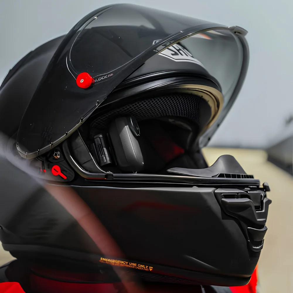 Insta360 GO 3S Motorcycle In-Helmet POV Bundle | 4K Action Camera | 128GB Storage | Hands-Free POV Recording | FlowState Stabilization | In-Helmet POV Mount | Action Pod | Mic Wind Muff - Image 4