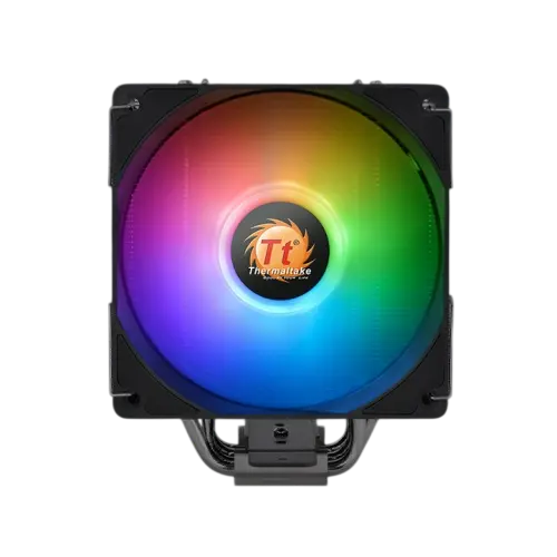 Thermaltake UX210 ARGB CPU Cooler | 120mm PWM Fan | 10 Addressable RGB LEDs | 5 Copper Heatpipes | 600–2000 RPM Fan Speed | 150W Cooling Capacity | 5V ARGB Motherboard Sync | Intel & AMD Compatibility - Image 3