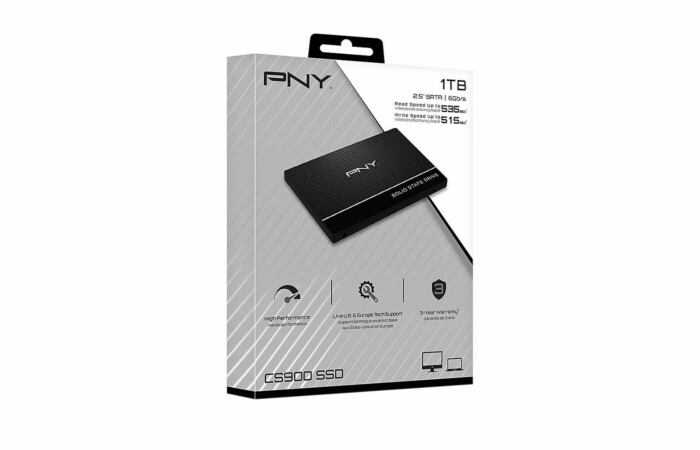 PNY CS900 1TB 3D NAND SATA III Internal SSD | Sequential Read Up to 535 MB/s, | Write Up to 515 MB/s | SATA-III 6Gb/s Interface (Backward Compatible with SATA-II) | 3D NAND Technology - Image 6