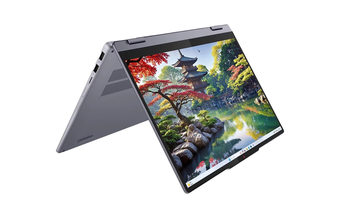 Lenovo IdeaPad 5 2-in-1 14IAL10 (2025) | Intel Core Ultra 5 225U | 8GB LPDDR5X RAM | 512GB SSD | 114" (WUXGA, 1920 x 1200) 60Hz Touch IPS Display | Intel Arc Graphics | Backlit Keyboard - Image 4