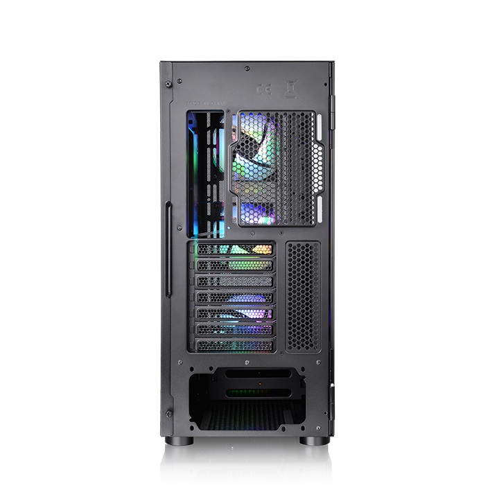 Thermaltake H570 TG ARGB Mid-Tower PC Case | Tempered Glass Panel | 3× 120mm ARGB Fans | ATX/Micro-ATX/Mini-ITX/E-ATX Support | 360mm Radiator Support | High-Airflow Design - Image 6