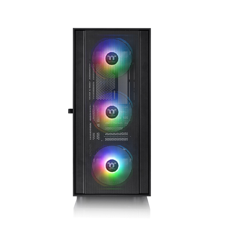 Thermaltake H570 TG ARGB Mid-Tower PC Case | Tempered Glass Panel | 3× 120mm ARGB Fans | ATX/Micro-ATX/Mini-ITX/E-ATX Support | 360mm Radiator Support | High-Airflow Design - Image 2
