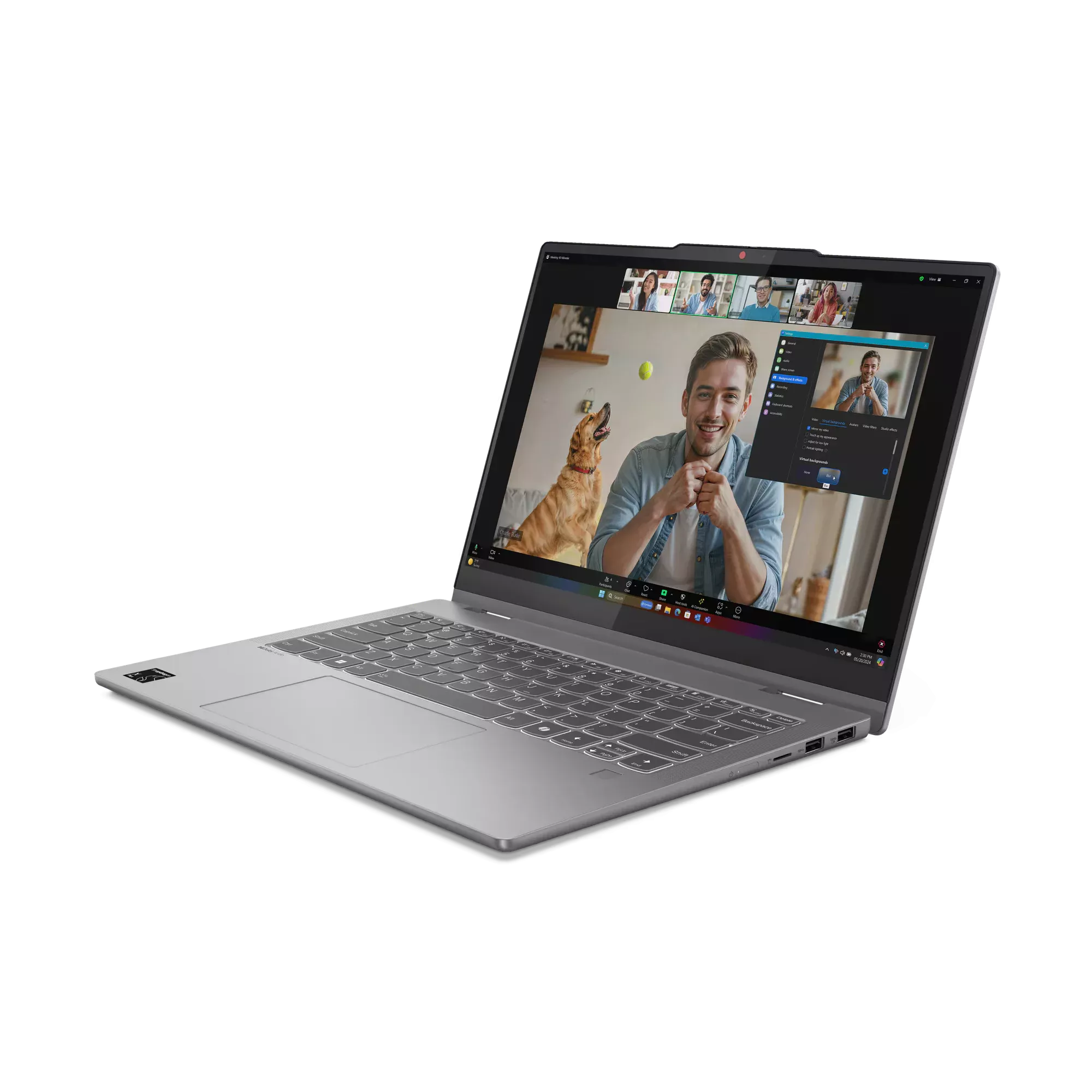 Lenovo IdeaPad 5 2-in-1 14Q8X9 | Qualcomm Snapdragon X Plus | 16GB LPDDR5 RAM | 1TB SSD | 14" WUXGA OLED Touch Display | Qualcomm Adreno GPU | Window 11 Home - Image 2