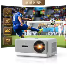 BYINTEK U14 Smart LCD Projector | Native Full HD 1080p | 1250 ANSI Lumens | Android 9.0 OS | 1GB RAM + 8GB Storage | Auto Focus & 6D Keystone Correction | Dust-Proof Optical Engine - Image 2