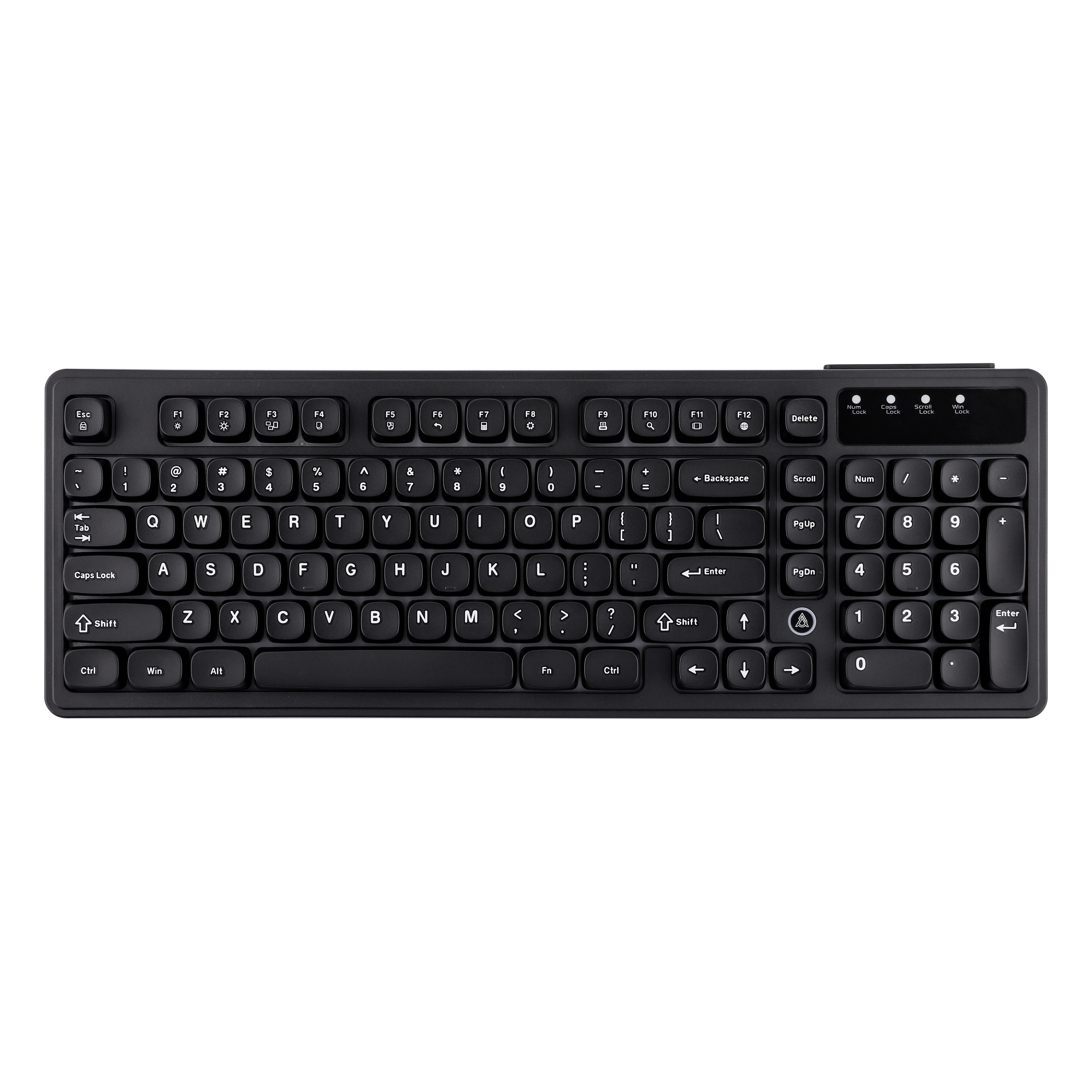 AJAZZ AF98 Wired Mechanical Keyboard | 98-Key Layout | RGB Backlit | Mechanical Switches | USB Wired Connection | Compact Design | Gaming & Office Keyboard | Black - Image 2