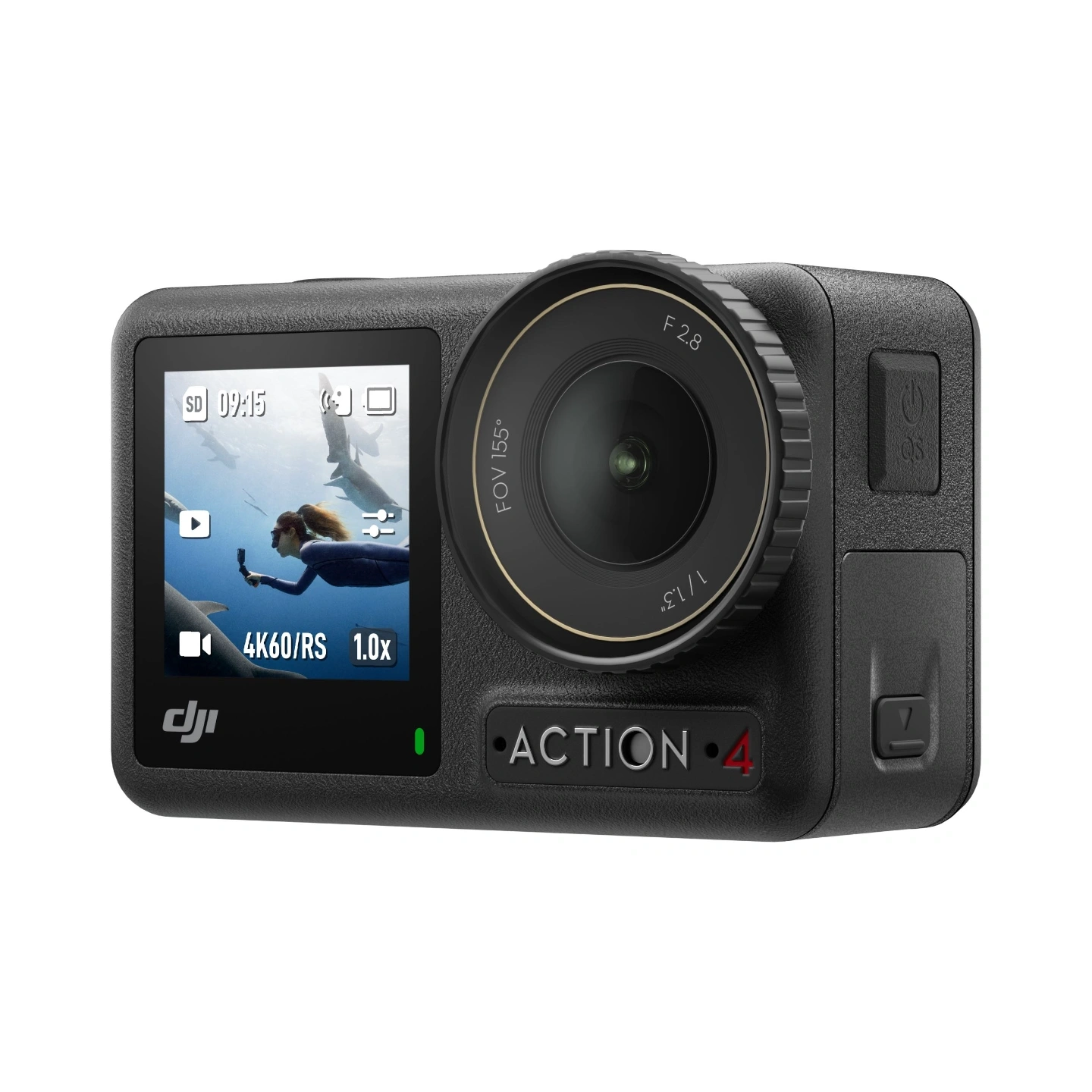 DJI Osmo Action 4 Adventure Combo | 4K Action Camera | 1/1.3-inch Sensor | 155° Ultra-Wide FOV | RockSteady Stabilization | 10-bit D-Log M | Waterproof Design | Adventure Combo Accessories - Image 2
