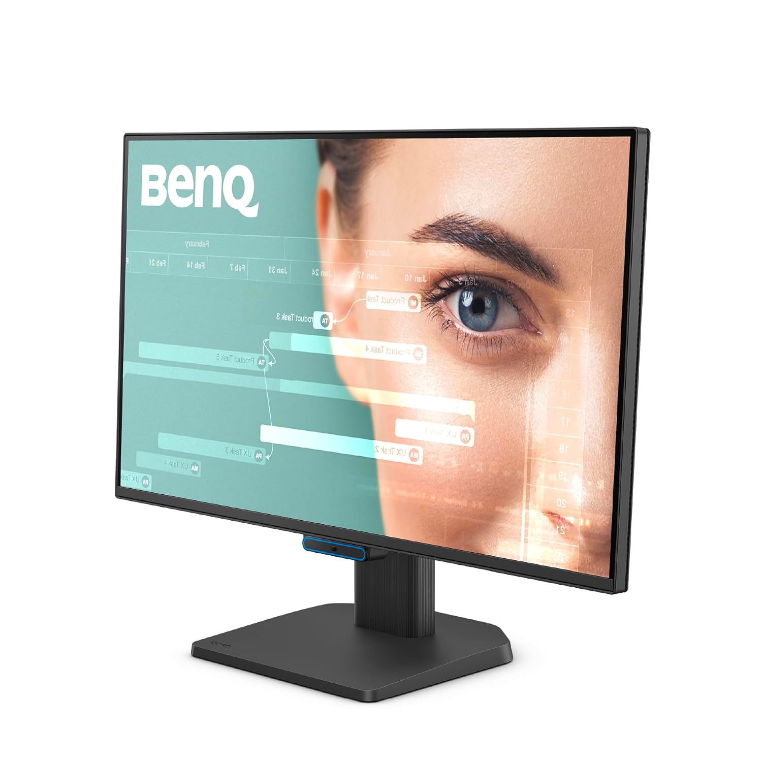 BenQ GW2490C | 23.8-inch FHD IPS Monitor | 1920 × 1080 Resolution | 144Hz Refresh Rate | 1ms MPRT | Adaptive-Sync | HDMI & DisplayPort | Eye-Care Technology | Built-in Speakers - Image 2