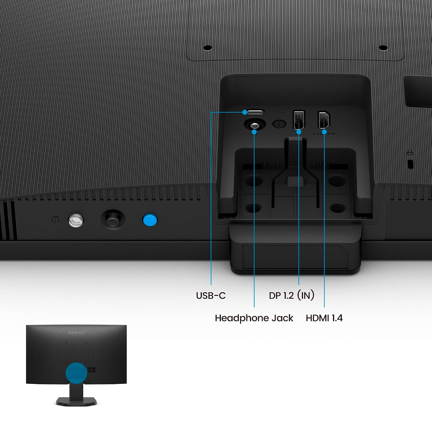 BenQ GW2490C | 23.8-inch FHD IPS Monitor | 1920 × 1080 Resolution | 144Hz Refresh Rate | 1ms MPRT | Adaptive-Sync | HDMI & DisplayPort | Eye-Care Technology | Built-in Speakers - Image 3