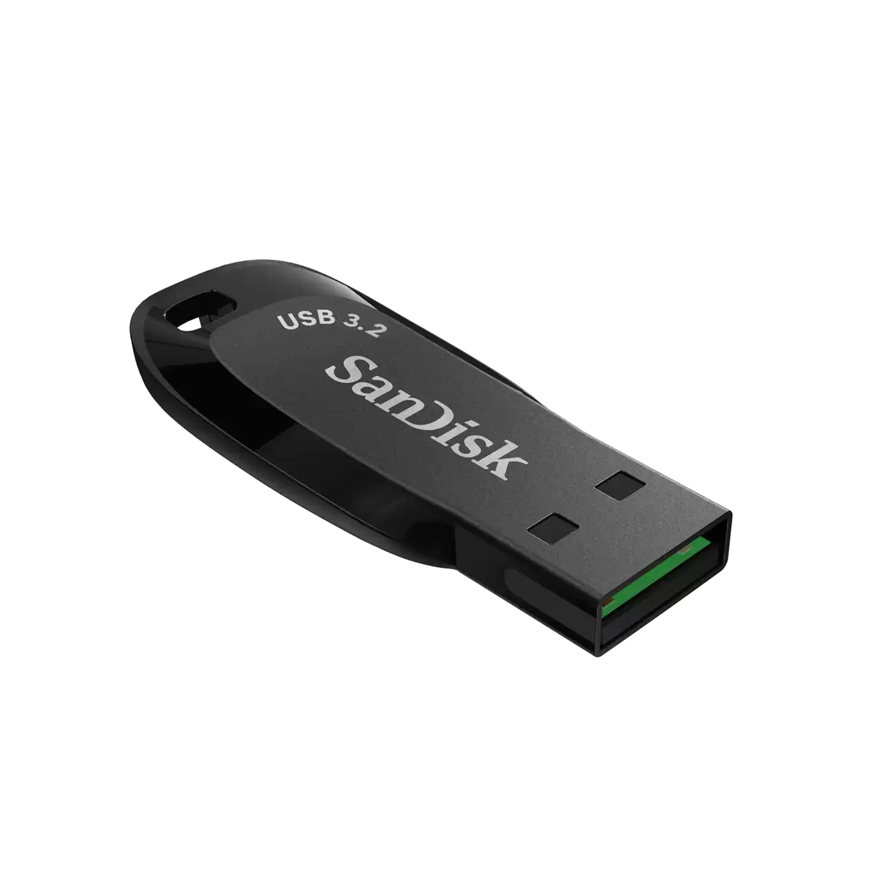 SanDisk Ultra Shift USB 3.2 Gen 1 Flash Drive | 32GB/64GB/128GB | Up to 100MB/s Read | Capless Design with Lanyard Slot | SecureAccess Encryption | Plastic Body - Image 3