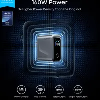 Anker Prime Charger 160W GaN | 3-Port USB-C Fast Charger | Smart Digital Display | High-Speed Charging for Laptops, Phones & Tablets - Image 6