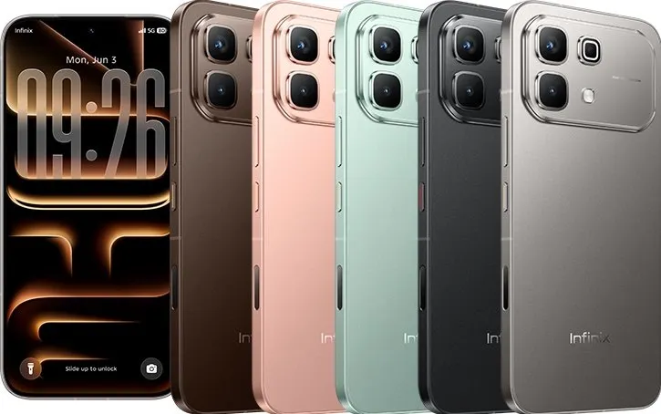 Infinix Note 60 5G | MediaTek Dimensity 7400 Ultimate | 6.78" 144Hz AMOLED Display | 50MP OIS Camera | 6500mAh Battery | 45W Fast Charging | RGB Halo Light - Image 2