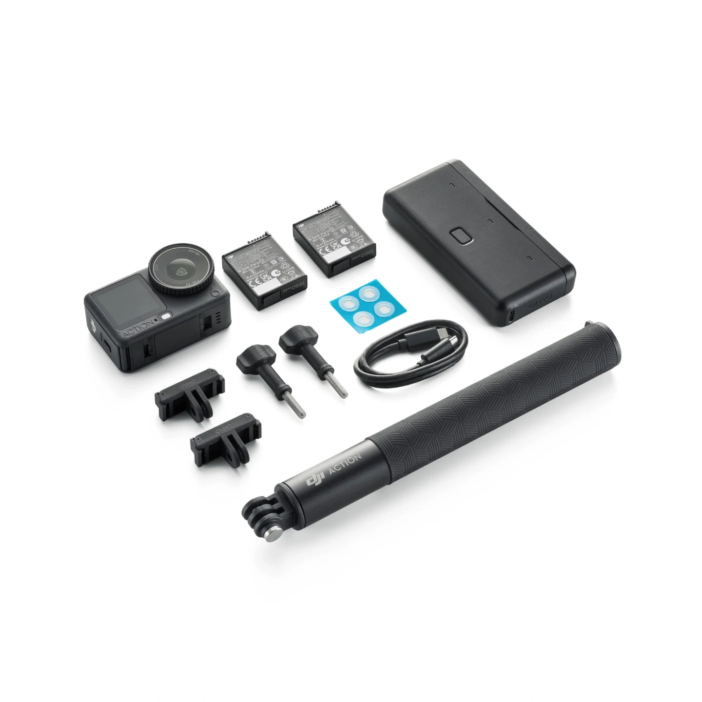 DJI Osmo Action 6 Adventure Combo | 1/1.1″ Square CMOS Sensor | 4K120fps | 50GB Built-in Storage | 3x Extreme Batteries + Multi-Functional Charging Case | 1.5m Extension Rod | 20m Waterproof - Image 5
