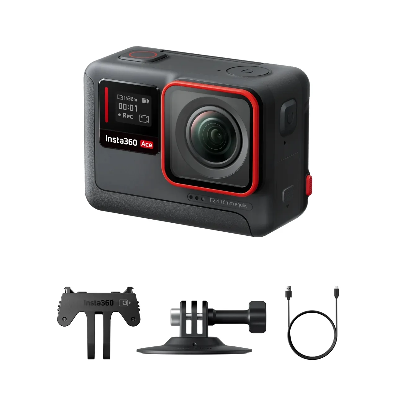 Insta360 Ace Action Camera | 6K Video | 1/2-inch Sensor | 4K 120fps | Flip Touchscreen | Active HDR | FlowState Stabilization | Waterproof Design - Image 2