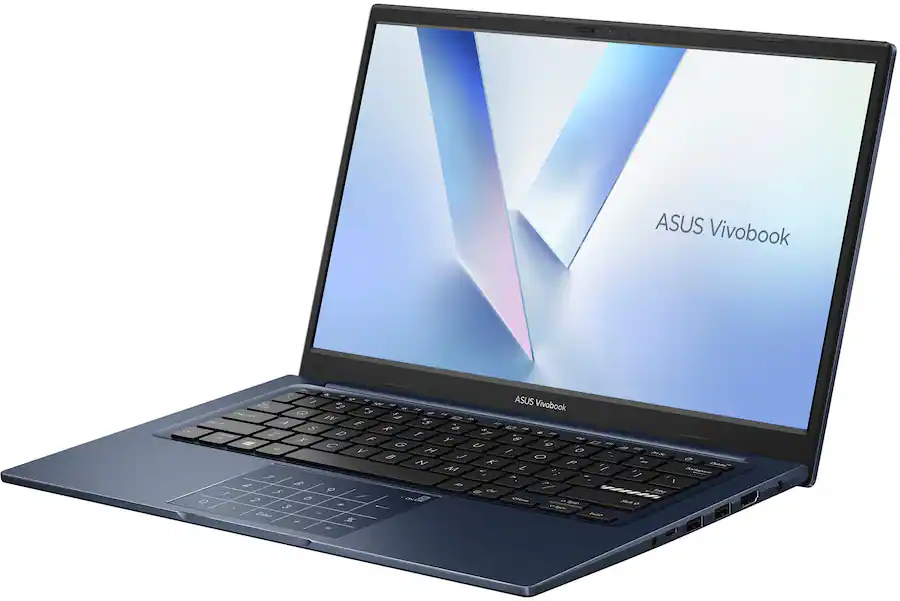 Asus VivoBook 14 X1404V | Intel Core 5 120U Series 1 Processor | 8GB DDR4 RAM | 256GB SSD | Intel Graphics | 14″ FHD Display  | Fingerprint Sensor | Windows 11 - Image 2