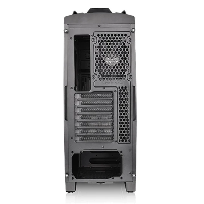 Thermaltake Versa N24 Mid-Tower Gaming PC Case | ATX/Micro-ATX/Mini-ITX Motherboard Support | Spacious Interior | Multiple Cooling Options | Tempered Glass Side Panel | Modern Gaming Design - Image 4