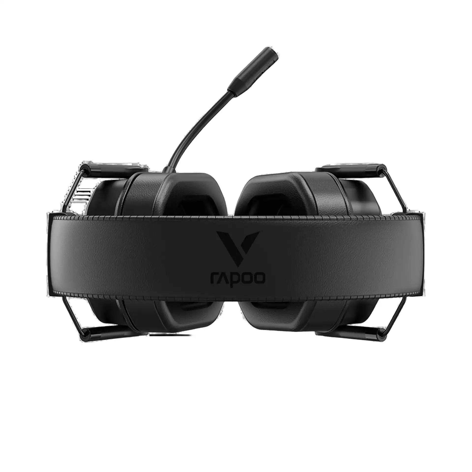 Rapoo VH850 Tri-Mode Wireless RGB Gaming Headset | Bluetooth 5.3 + 2.4GHz Wireless + 3.5mm Wired | Detachable Noise-Canceling Mic | 1200mAh Battery | RGB Lighting - Image 2