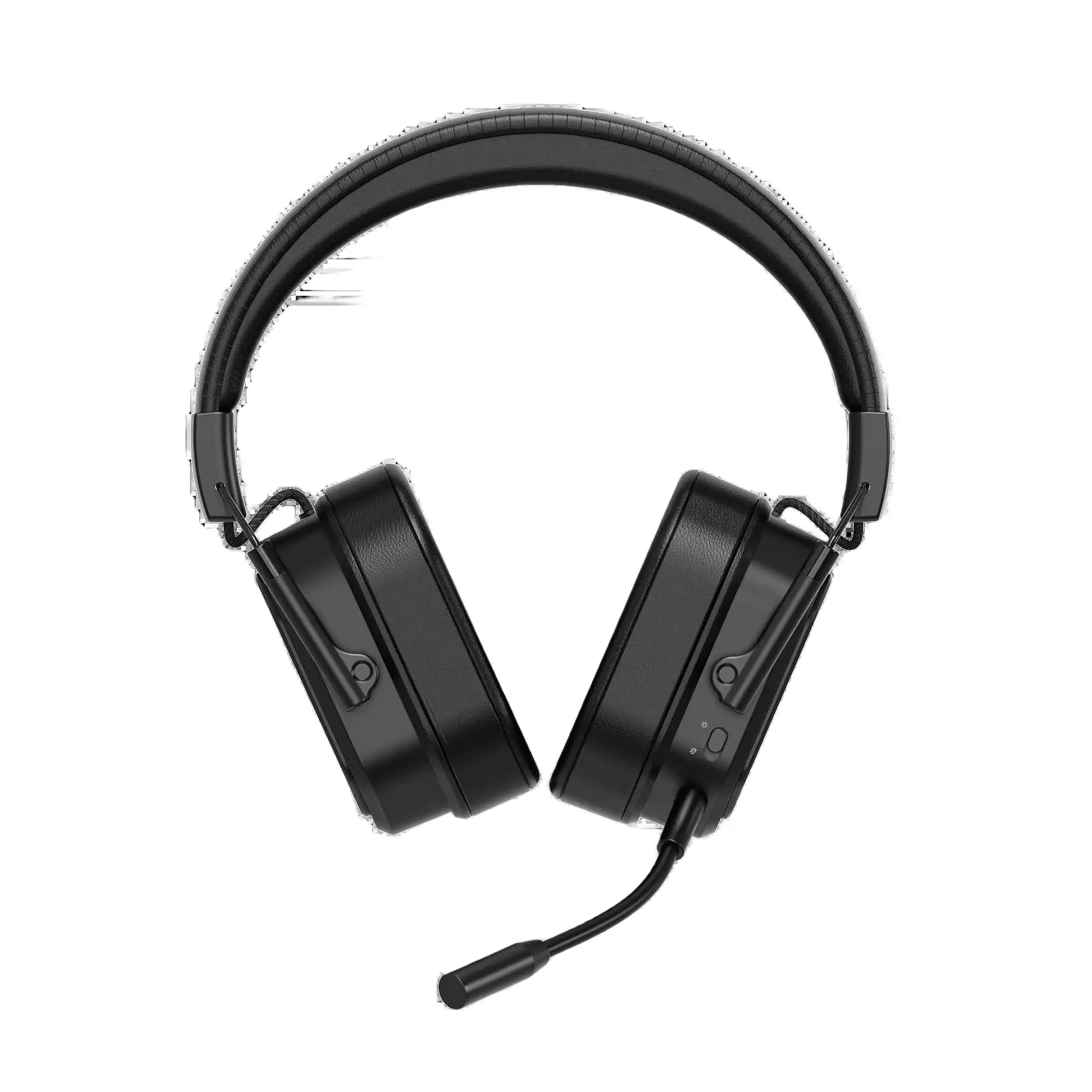 Rapoo VH850 Tri-Mode Wireless RGB Gaming Headset | Bluetooth 5.3 + 2.4GHz Wireless + 3.5mm Wired | Detachable Noise-Canceling Mic | 1200mAh Battery | RGB Lighting - Image 4