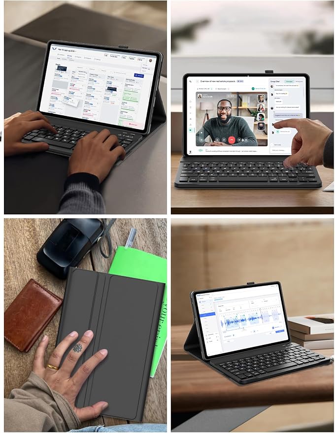 HONOR Pad V9 Smart Bluetooth Keyboard | 64 Keys | Adjustable Stand | Magnetic Pogo Pin Connection - Image 3