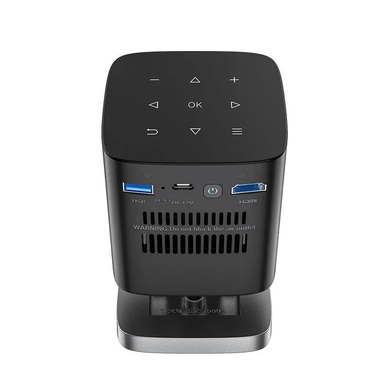 HAVIT PJ218 Pro Smart Projector | 960x540 Native (Supports 1080P/4K) | 180 ANSI Lumens Brightness | HDMI, USB & Type-C Ports | Dual 5W Speakers | 10W Power Consumption | 8000mAh Battery - Image 4