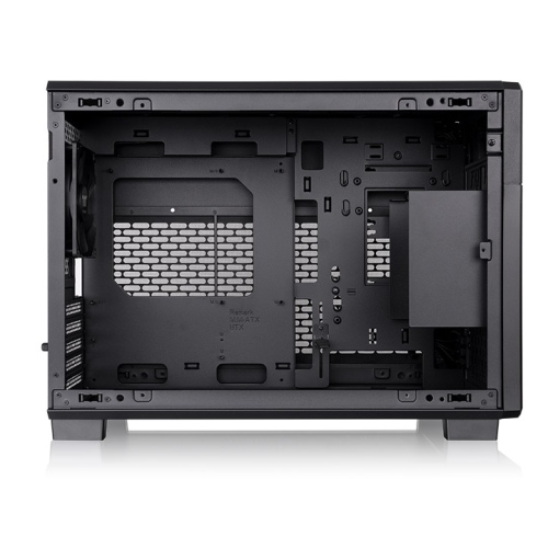 Thermaltake TR200 Gaming PC Case | ATX/Micro-ATX/Mini-ITX | Tempered Glass Side Panel | Spacious Interior | Multiple Fan & Radiator Support | Modern High-Airflow Gaming Design - Image 2