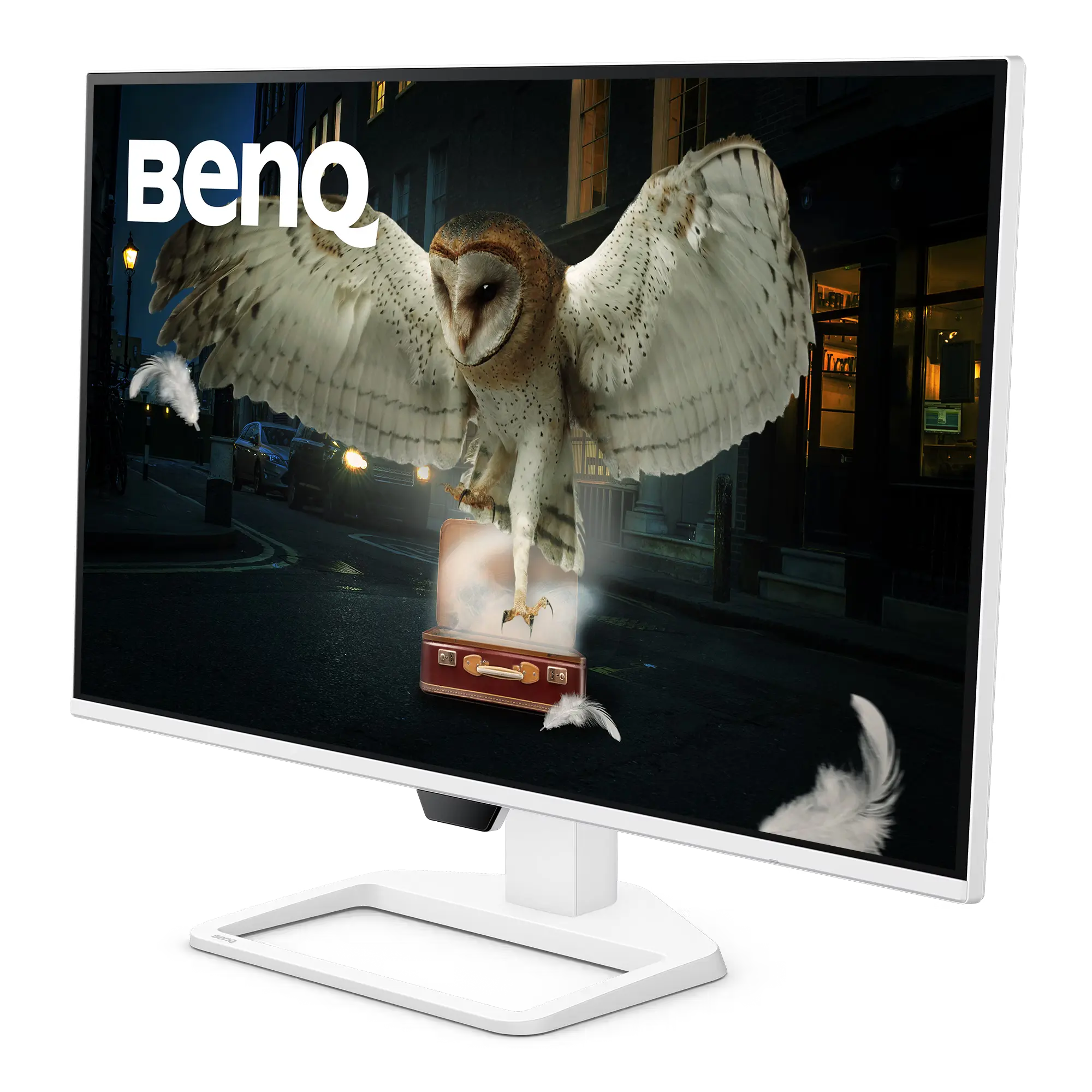 BenQ EW270Q 27" 2K QHD Gaming Monitor | 2560×1440 IPS Display | 200Hz Refresh Rate | USB-C 65W Power Delivery | Dual 5W Speakers | HDMI + DP + USB-C | Tilt/Swivel Stand | VESA Mountable | White | 1-Year Warranty - Image 3