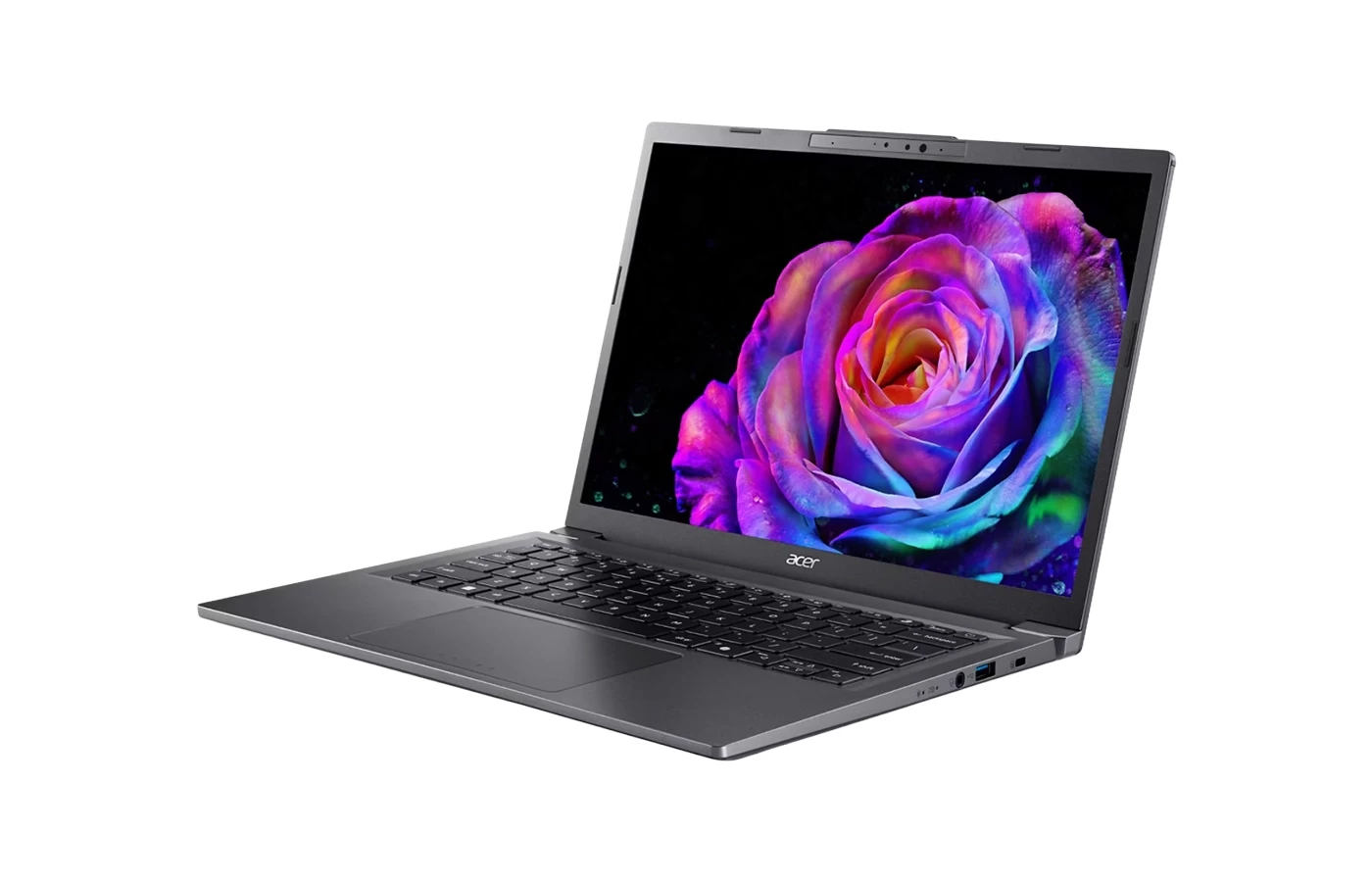 Acer Aspire 14 AI Ultrabook | Intel Core Ultra 7 256V | 16GB RAM | 1TB SSD | 14-inch WUXGA IPS Display | Intel Arc 140V Graphics | White Backlit Keyboard | Wi-Fi 6E & Bluetooth 5.3 | 1-Year Warranty - Image 3