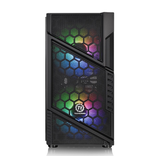 Thermaltake Commander C31 TG ARGB Mid-Tower Gaming PC Case | Tempered Glass Panel | ARGB Fans | ATX/Micro-ATX/Mini-ITX Support | High-Airflow Design - Image 2