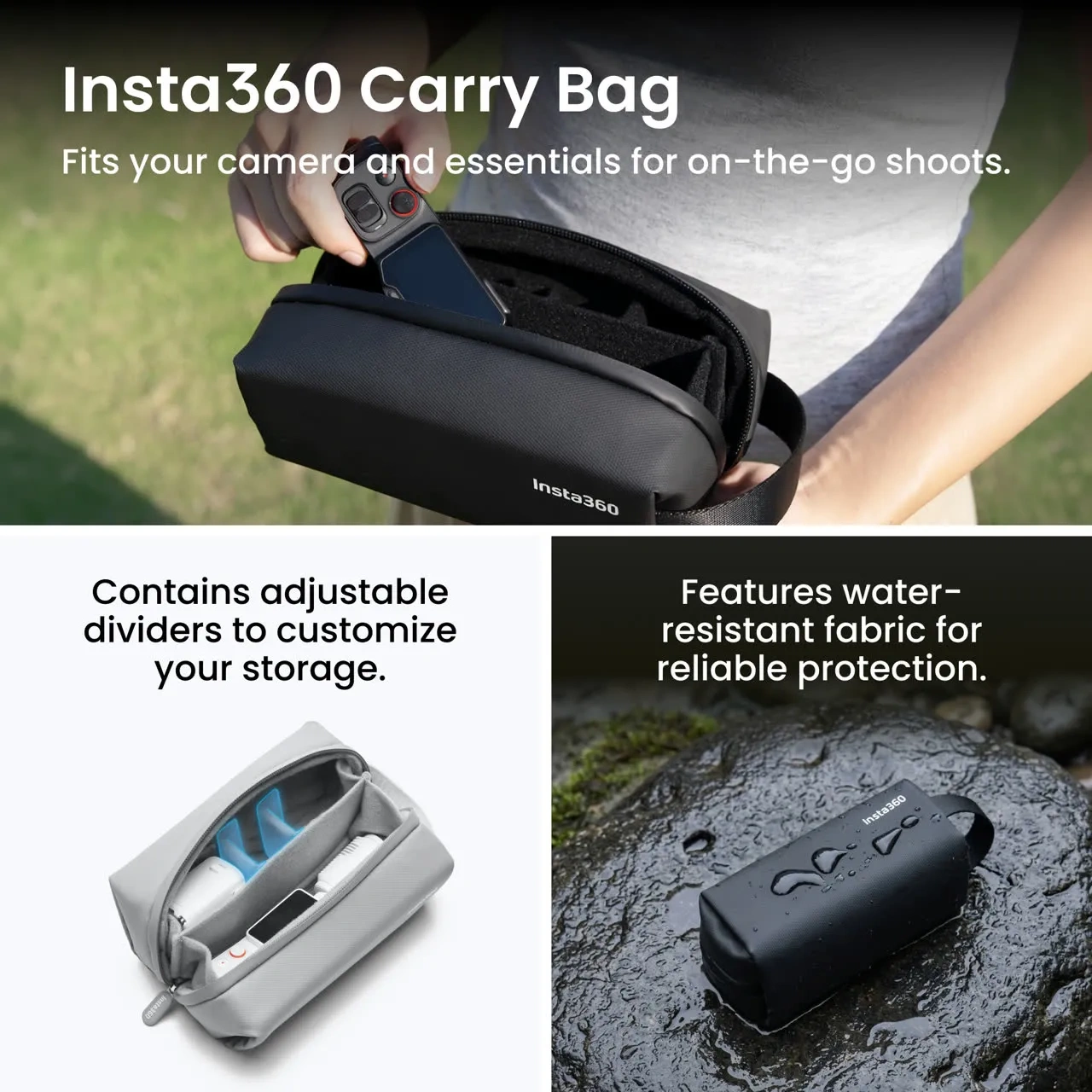Insta360 Luna Ultra Creator Bundle | 8K Leica Dual-Lens Gimbal Camera | 1-inch 8K Sensor | 4K 120fps Video | Triple AI Chip | 3-Axis Gimbal Stabilization | Mic Pro Transmitter | Battery Handle - Image 2