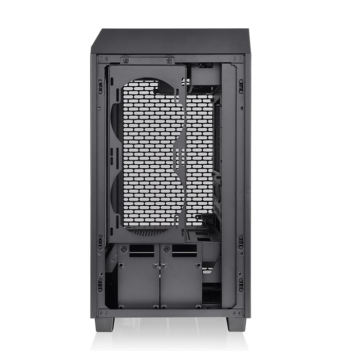 Thermaltake The Tower 200 Mini-ITX Chassis | Tempered Glass Panel | Mini-ITX Support | Vertical GPU Layout | High-Airflow Design | Compact Gaming PC Case - Image 4