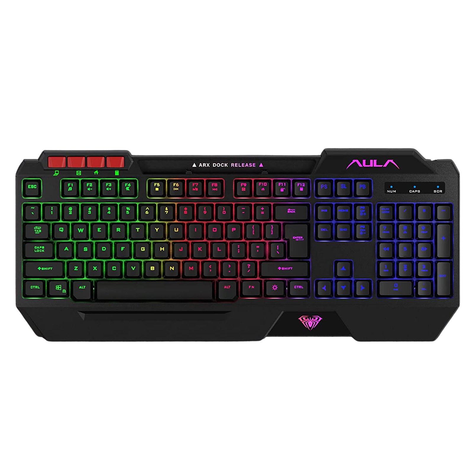 AULA T650 4-in-1 Gaming Combo | Gaming Keyboard | Gaming Mouse | Gaming Headset | Gaming Mouse Pad | RGB Backlit Design | USB Connectivity | Plug & Play - Image 3