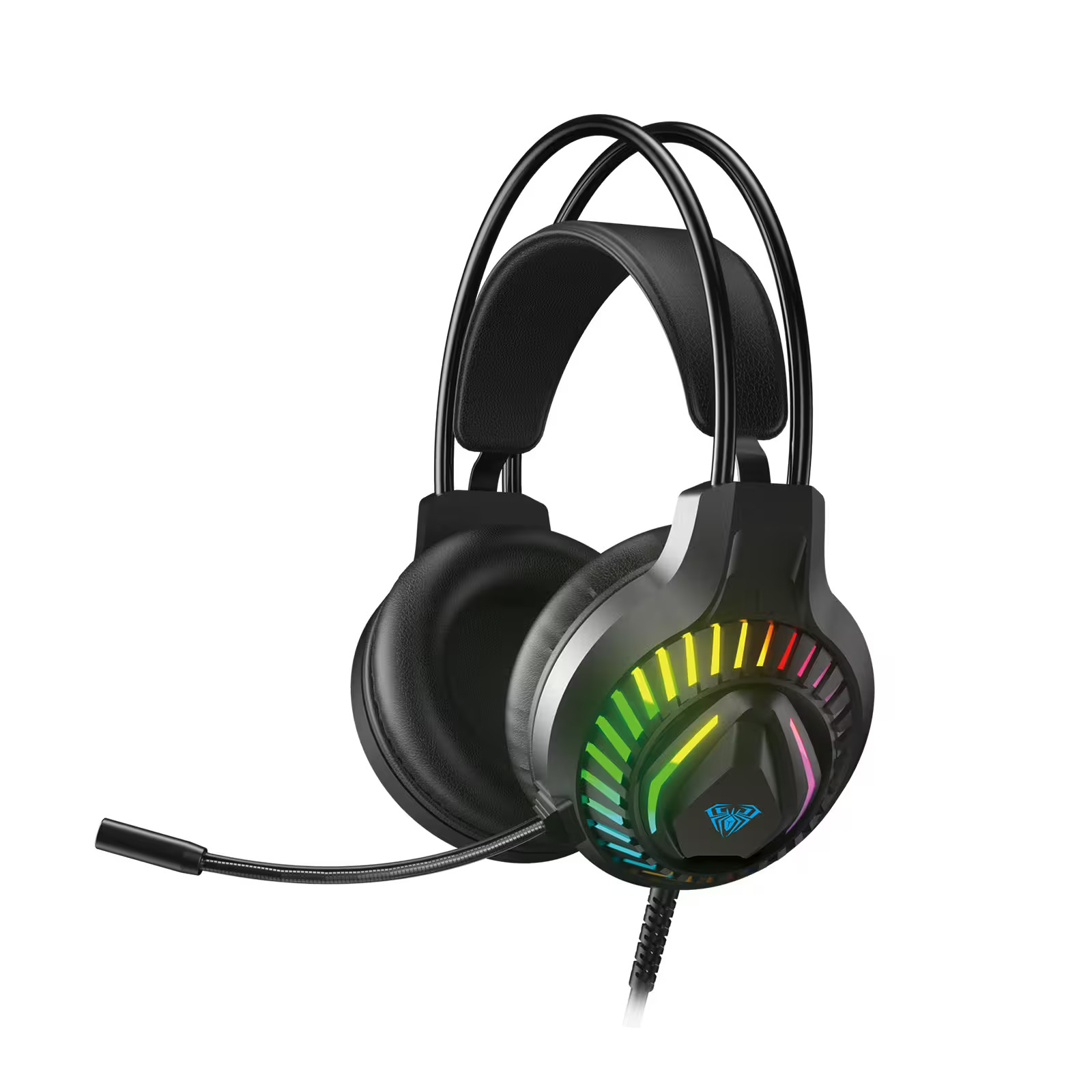 AULA T650 4-in-1 Gaming Combo | Gaming Keyboard | Gaming Mouse | Gaming Headset | Gaming Mouse Pad | RGB Backlit Design | USB Connectivity | Plug & Play - Image 2