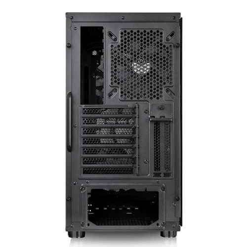 Thermaltake Commander C35 TG ARGB Mid-Tower Gaming PC Case | Tempered Glass Panel | ARGB Fans | ATX/Micro-ATX/Mini-ITX Support | High-Airflow Design - Image 2