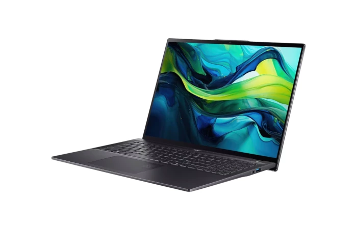 Acer Swift 16 AI Copilot+ Laptop | Core Ultra 7 256V Series 2 | 16GB RAM | 1TB SSD | 16″ 3K 120Hz OLED Touch Display | Intel Arc Graphics | White Backlit Keyboard | Fingerprint Reader - Image 3