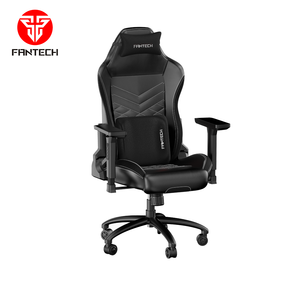 FANTECH LEDARE GC192 Gaming Chair | Premium Comfort Design | Velvet Cushioning | Memory Foam Lumbar Pillow | Multi-Tilt Function | Class 4 Gas Lift | 180° Backrest Recline - Image 3