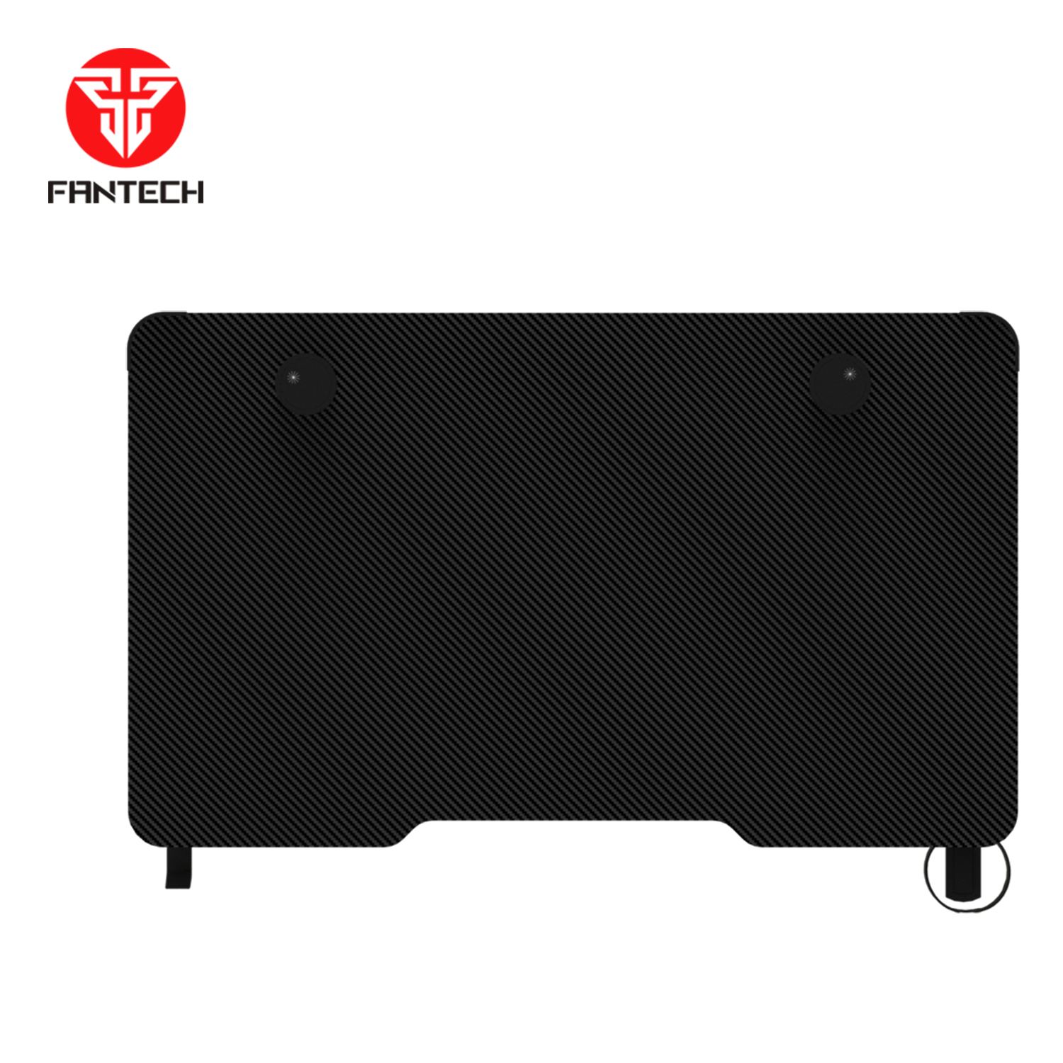 Fantech GD210 Gaming Desk 100cm | 100×60cm Carbon Fiber Surface | Rear RGB LED Illumination | Heavy-Duty Steel Frame | 80kg Load Capacity | Cable Management | Cup & Headset Holder - Image 4