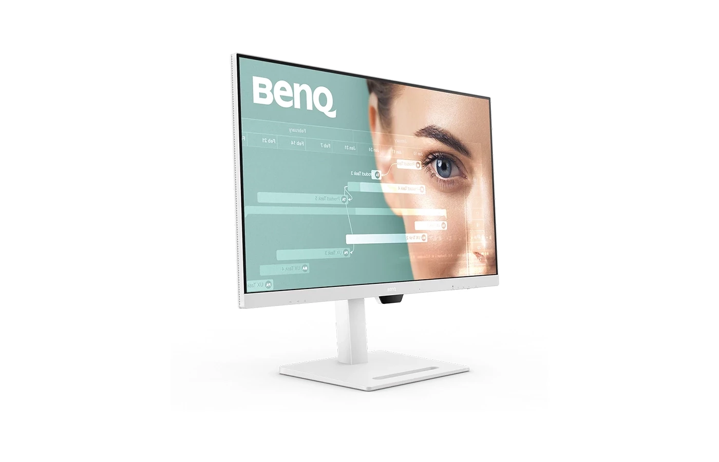 BenQ GW3290QT 32" QHD Designer Monitor | 16:9 IPS Display | 99% sRGB Color Gamut | 75Hz Refresh Rate | 1.07B Colors | Tilt, Swivel, Pivot & Height Adjustable | 1x HDMI, 1x DisplayPort, 1x USB-C PD, 3x USB-A, 1x USB-C | 2 x 2W Noise-Filtered Speakers - Image 3