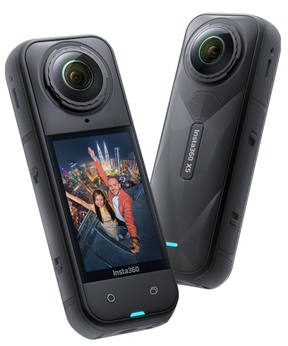 Insta360 X5 360° Action Camera Essentials Bundle | Waterproof up to 15m (IP68) | Dual 1/1.28" Sensors (72MP) | 8K 30fps, 360° HDR Video| 2.5" Touchscreen | 1800mAh Battery, Up to 208 Mins Battery Life (Endurance Mode) | Built-in Wind Muffler - Image 2